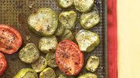 Slow-Roasted Tomatillos and Tomatoes Slow-Roasted Tomatillos and Tomatoes