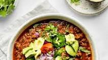 No Bean Chili - Keto, Paleo and Whole30 No Bean Chili - Keto, Paleo and Whole30