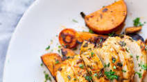 One Pan Herb Roasted Vegetables & Chicken One Pan Herb Roasted Vegetables & Chicken