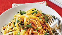 Fettuccine with Olive Oil, Garlic, and Red Pepper Fettuccine with Olive Oil, Garlic, and Red Pepper