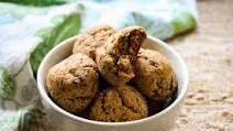 Gluten Free Oatmeal Cookie Dough Bites Gluten Free Oatmeal Cookie Dough Bites