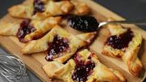 Blueberry and Custard Danish Blueberry and Custard Danish
