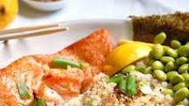 Japanese Salmon Rice Bowls Japanese Salmon Rice Bowls