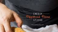 Cheesy Pepperoni Pizza Sticks Cheesy Pepperoni Pizza Sticks