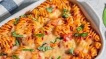 Rotini Bake With Tomatoes and Cheese Rotini Bake With Tomatoes and Cheese