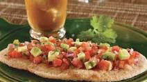 Whole Wheat Flatbreads with Tomato-Avocado Salsa Whole Wheat Flatbreads with Tomato-Avocado Salsa
