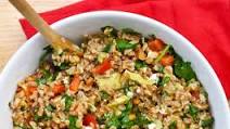 Veggie-Packed Mediterranean Farro Salad Veggie-Packed Mediterranean Farro Salad
