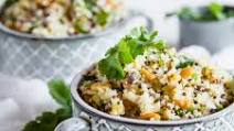 Low-carb upma (Indian breakfast dish) Low-carb upma (Indian breakfast dish)