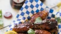 Sweet and Tangy Baked Wings Sweet and Tangy Baked Wings