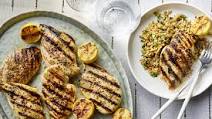 Lemon-Grilled Chicken Breasts Lemon-Grilled Chicken Breasts