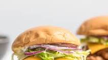 Fried chicken burger Fried chicken burger