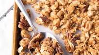 4 Ingredient Gluten Free Granola (Vegan) 4 Ingredient Gluten Free Granola (Vegan)