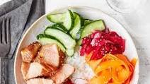 Quick sushi bowl Quick sushi bowl