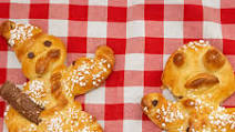 Grittibänz - Swiss Christmas bread man Grittibänz - Swiss Christmas bread man