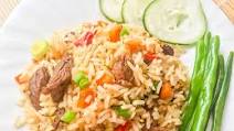 Vegetable Coconut rice Vegetable Coconut rice