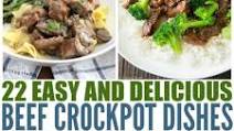 Easy Beef Crockpot Recipes Easy Beef Crockpot Recipes