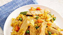 Chicken Stir Fry and Yellow Rice Chicken Stir Fry and Yellow Rice