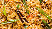 Sesame Garlic Ramen Noodles Sesame Garlic Ramen Noodles