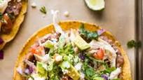 Easy Chicken Tostadas Easy Chicken Tostadas