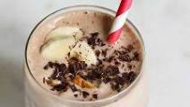 Healthy Chocolate and Banana Protein Shake Healthy Chocolate and Banana Protein Shake