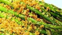 Toasted Quinoa Over Asparagus Toasted Quinoa Over Asparagus