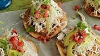 Chicken Tostadas Chicken Tostadas