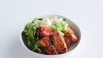 Salmon teriyaki rice bowl Salmon teriyaki rice bowl