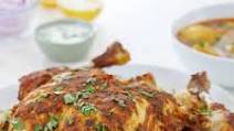 Instant Pot Whole Tandoori Chicken with Potato Curry Instant Pot Whole Tandoori Chicken with Potato Curry