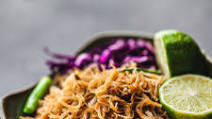 Pad Mee. Vermicelli Thai Rice Noodles Pad Mee. Vermicelli Thai Rice Noodles