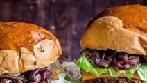 Loaded Burgers with Bacon and Caramelized Onions Loaded Burgers with Bacon and Caramelized Onions