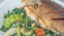 Inabraw Recipe (Boiled Vegetables with Fried Fish) Inabraw Recipe (Boiled Vegetables with Fried Fish)