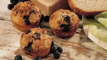 Lightened-Up Whole Wheat-Blueberry Muffins Lightened-Up Whole Wheat-Blueberry Muffins