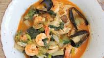 Jjamppong (Spicy Seafood Noodle Soup) with Fresh Pasta Noodles Jjamppong (Spicy Seafood Noodle Soup) with Fresh Pasta Noodles