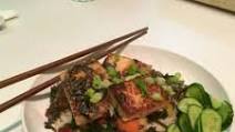 Japanese-Style Braised Tofu with Root Vegetables, Shiitakes, Red Chard, and Quick Pickles Japanese-Style Braised Tofu with Root Vegetables, Shiitakes, Red Chard, and Quick Pickles