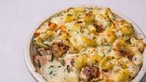Conchiglie frutti di mare – mixed seafood pasta bake Conchiglie frutti di mare – mixed seafood pasta bake