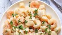 Seafood Mix In Cream Sauce Seafood Mix In Cream Sauce