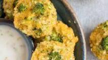 Broccoli Cheddar Quinoa Bites Broccoli Cheddar Quinoa Bites