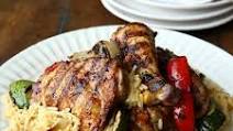 Grilled Chicken & Veggies Over Rice Grilled Chicken & Veggies Over Rice