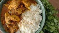 Chicken curry with basmati rice Chicken curry with basmati rice