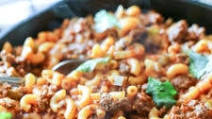 Skillet Macaroni and Beef Recipe Skillet Macaroni and Beef Recipe