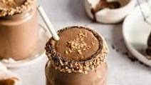 No Banana Chocolate Peanut Butter Protein Smoothie No Banana Chocolate Peanut Butter Protein Smoothie