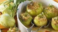 Sausage-Stuffed Kohlrabi Sausage-Stuffed Kohlrabi