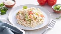 Cilantro Cream Risotto with Shrimp Cilantro Cream Risotto with Shrimp