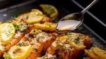 Honey Garlic Butter Baked Salmon Honey Garlic Butter Baked Salmon