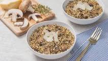Mushroom Garlic Quinoa Mushroom Garlic Quinoa
