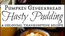 Gingerbread Hasty Pudding Gingerbread Hasty Pudding