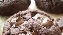 Double Chocolate Spelt Cookies Double Chocolate Spelt Cookies