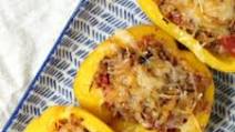 Ground Beef Stuffed Peppers (Low-Carb) Ground Beef Stuffed Peppers (Low-Carb)
