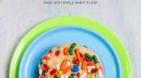 Sprinkle cookies made with whole wheat flour Sprinkle cookies made with whole wheat flour