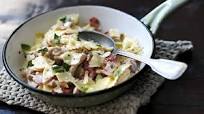 Creamy chicken and bacon pasta Creamy chicken and bacon pasta